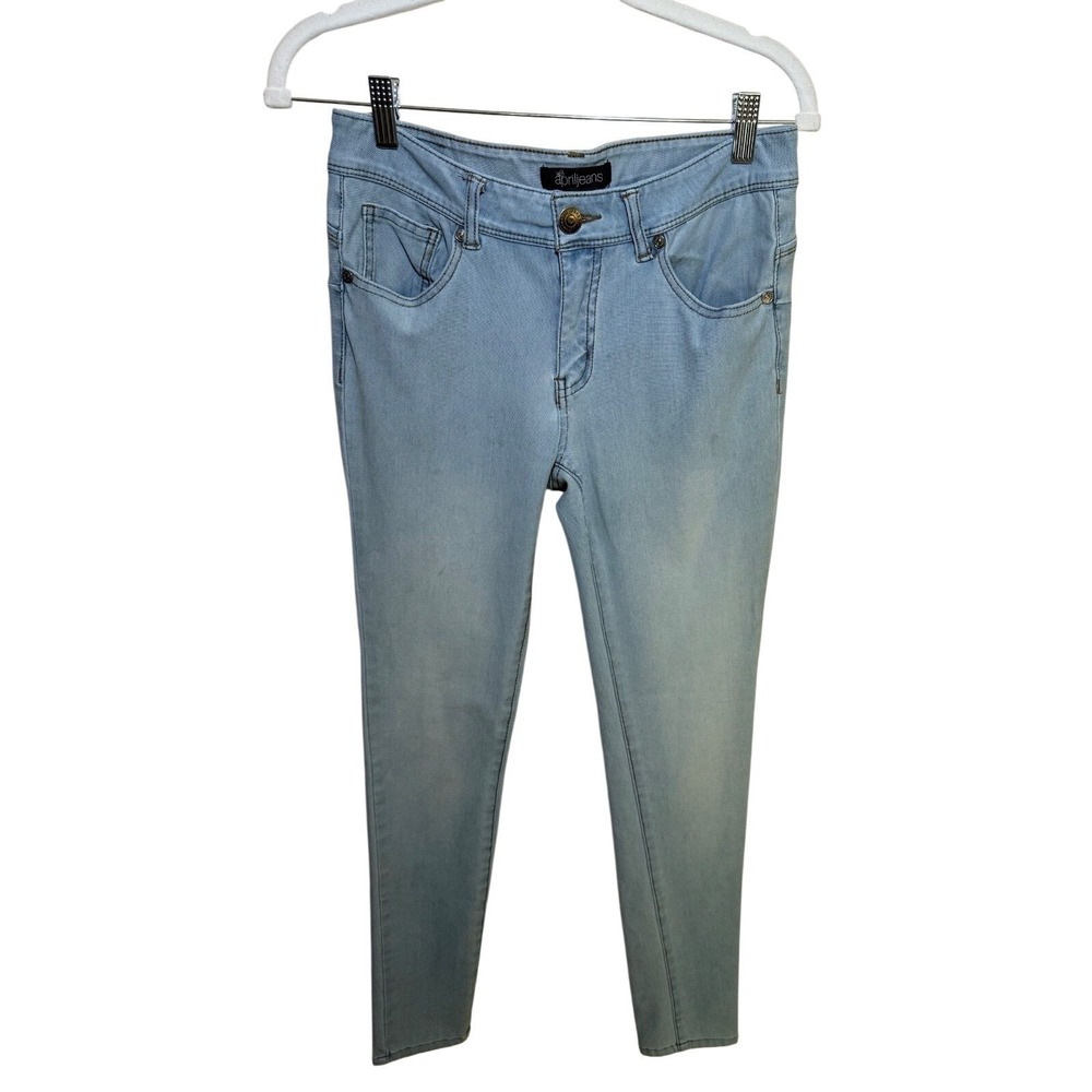 April Jeans Light Blue Skinny Jeans Womens Large Stretch